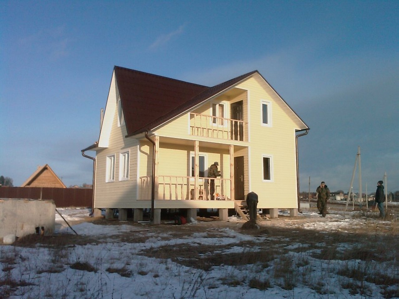 К-29 КАРКАСНЫЙ ДОМ 6Х8 КАЛУЖСКАЯ ОБЛАСТЬ, ТАРУССА